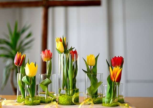 Tulpen Tischschmuck