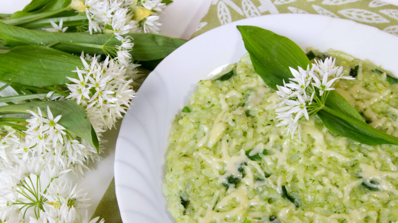 Bärlauch-Risotto: Würziges Frühlingsglück aus dem Wald